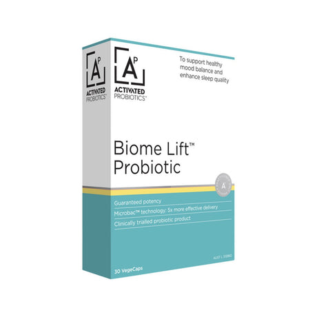 ACTIVATED PROBIOTICS Biome Lift Probiotic 30vc - Dr Earth - Practitioner Supplements, Activated Probiotics