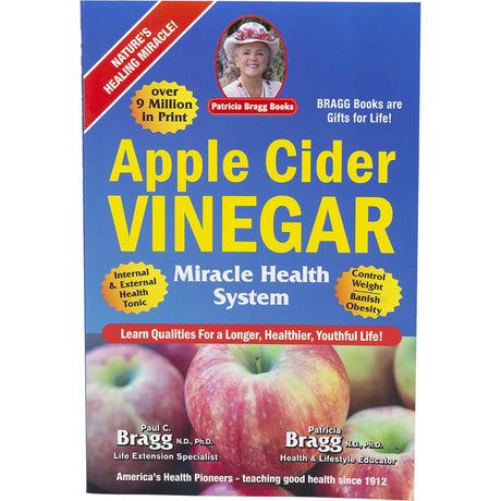 Book Apple Cider Vinegar by Paul & Patricia Bragg - Dr Earth - Books