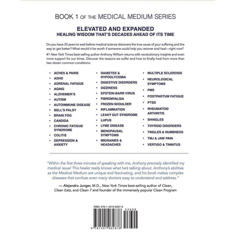 Book Medical Medium Revised & Expanded By A. William - Dr Earth - Books