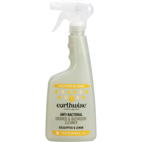 Earthwise Shower & Bathroom Cleaner Eucalyptus & Lemon 500ml - Dr Earth - Cleaning
