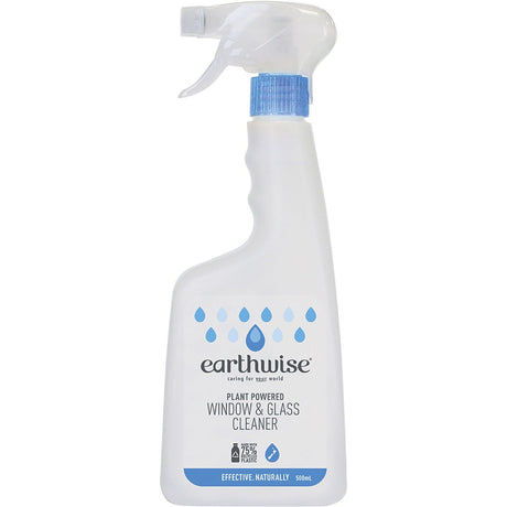Earthwise Window & Glass Cleaner 500ml - Dr Earth - Cleaning