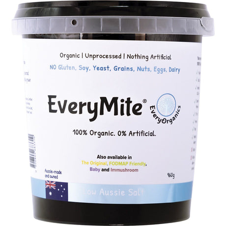 EveryOrganics EveryMite Low Aussie Salt 960g - Dr Earth - Spreads