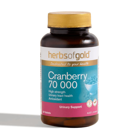 Herbs of Gold Cranberry 70 000 - Dr Earth - Supplements, Women's Health