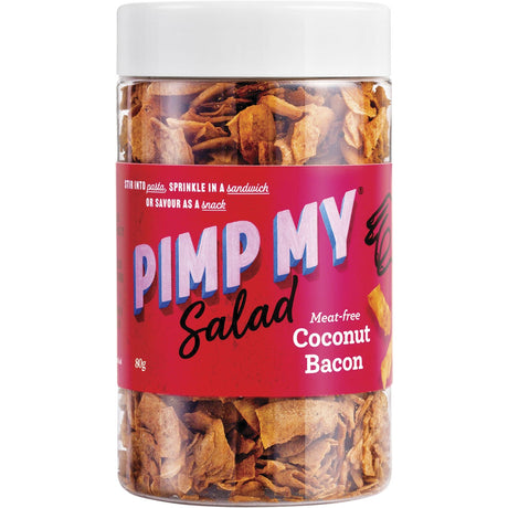 Pimp My Salad Coconut Bacon 80g - Dr Earth - Meat Alternatives, Condiments, Dried Fruits Nuts & Seeds