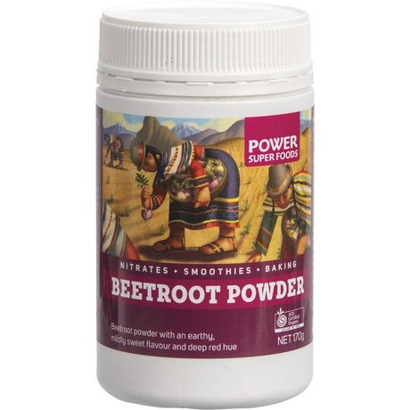 Power Super Foods Beetroot Powder The Origin Series 170g - Dr Earth - Other Superfoods