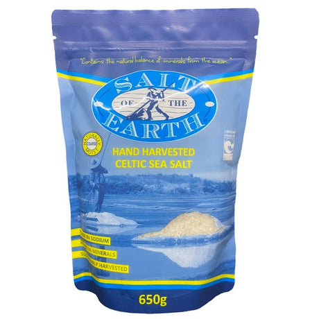 Salt of the Earth Celtic Sea Salt 650g - Dr Earth - Herbs Spices & Seasonings, Salt