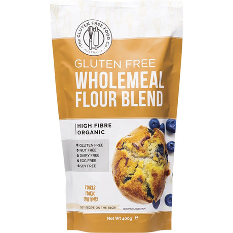 The Gluten Free Food Co. Wholemeal Flour Blend Mix 400g - Dr Earth - Baking