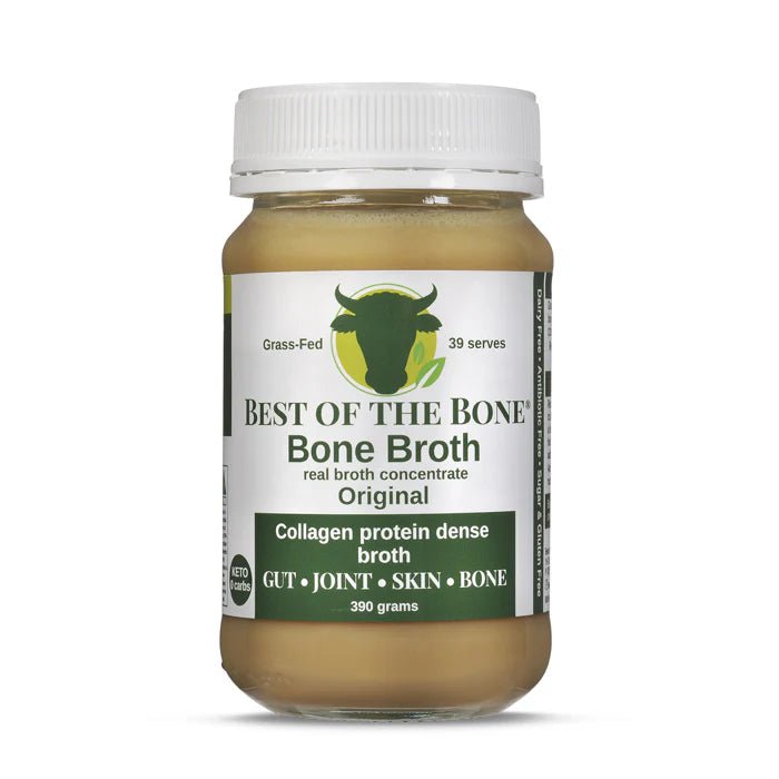 Best of the Bone Grass-Fed Beef Bone Broth Concentrate 390g - Dr Earth - Stock & Gravy