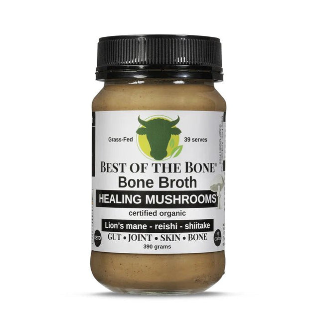 Best of the Bone Organic Healing Medicinal Mushroom Blend 390g - Dr Earth - Stock & Gravy