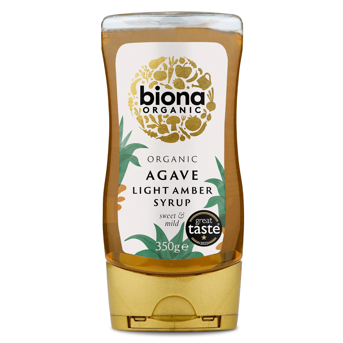 BIONA ORGANIC AGAVE SYRUP LIGHT 350G - Dr Earth - Pantry, Condiments, Spreads, Breakfast, Black Friday Sales