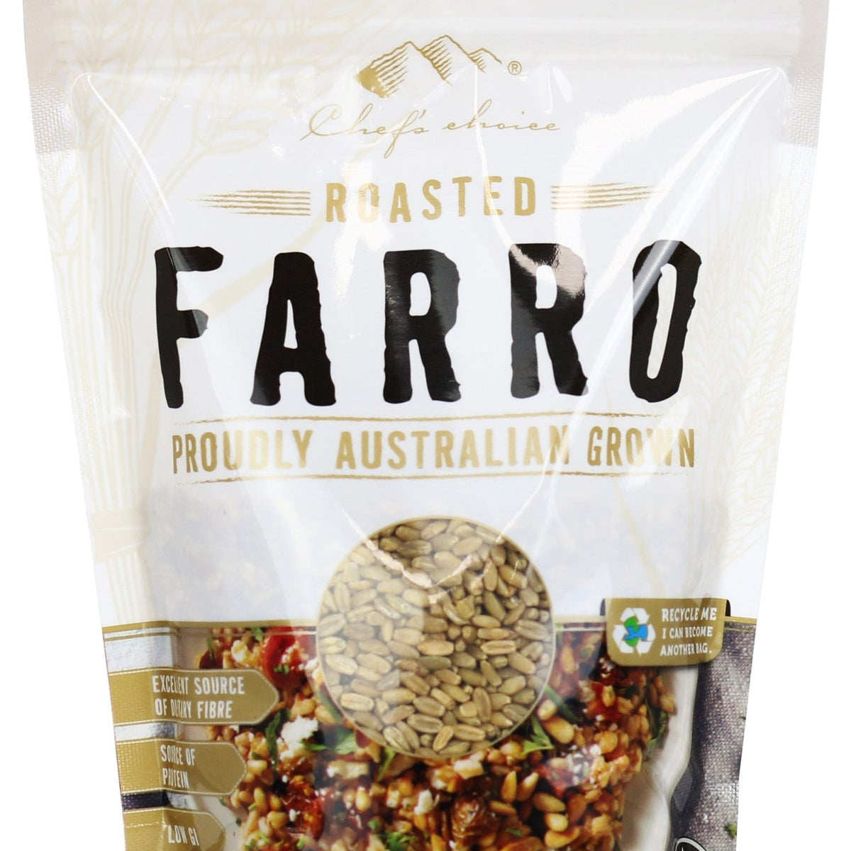 Chef's Choice Farro Wheat Roasted 500g - Dr Earth