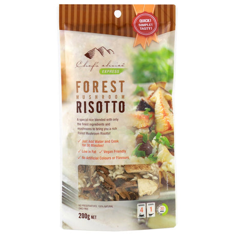 Chef's Choice Forest Life Mushroom Risotto 200g - Dr Earth - Pantry, Rice Pasta & Noodles, Convenience Meals