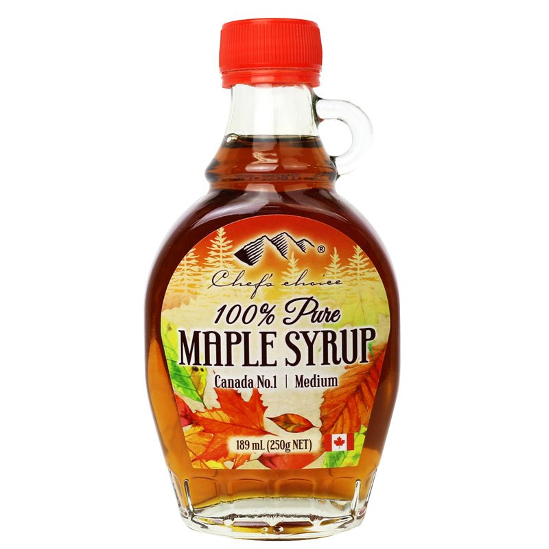 Chef's Choice Maple Syrup 189ml - Dr Earth - Pantry, Condiments, Spreads, Breakfast