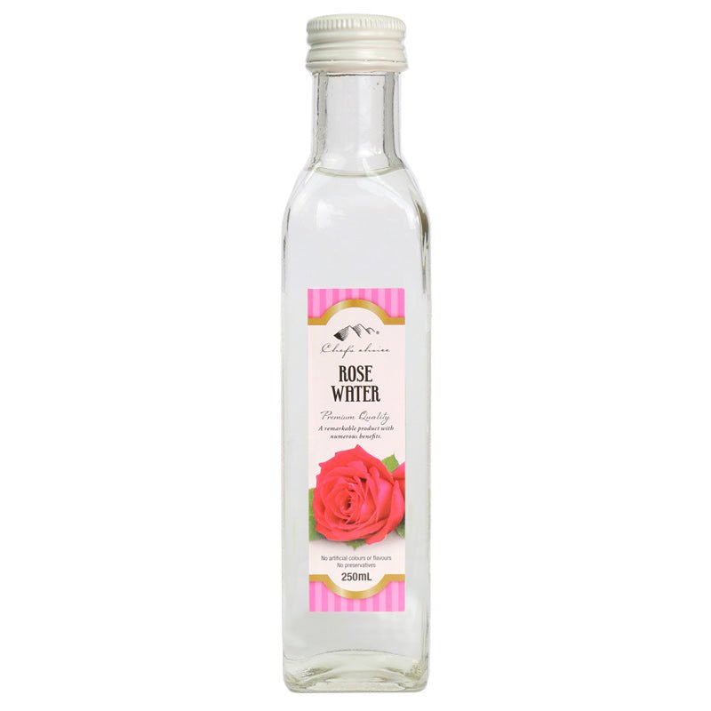 Chef's Choice Rose Water 250ml - Dr Earth - Pantry, Baking, Sweetener