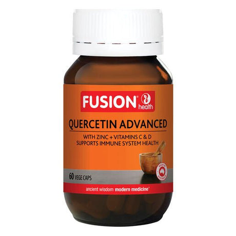 Fusion Health Quercetin Advanced 60 Vege Capsules - Dr Earth - Supplements, Fusion Health