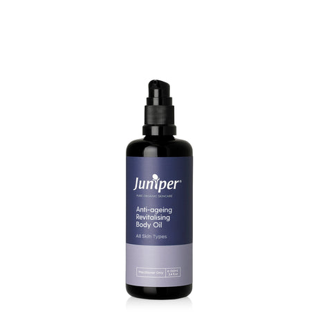 Juniper Anti Ageing Revitalising Body Oil 100ml - Dr Earth - Body & Beauty, Makeup, Skincare