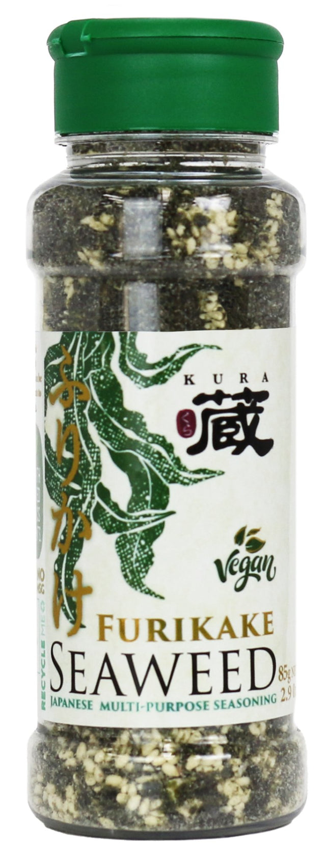 Kura Seaweed Furikako Seasoning 85g - Dr Earth - Pantry, Asian