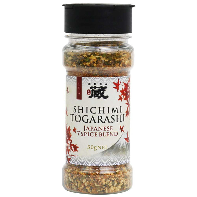 Kura Shichimi Togarashi 7 Spice Blend 50g - Dr Earth - Pantry, Asian