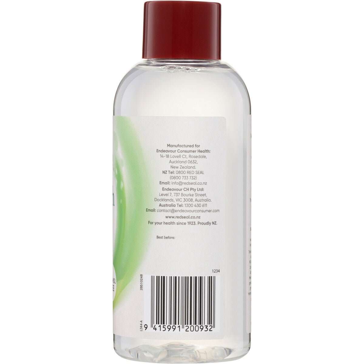 RED SEAL MOUTHWASH THYME EXTRACT 450ML - Dr Earth - Oral Care, Black Friday Sales, Clearance