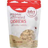 2die4 Live Foods Organic Activated Cashews 300g - Dr Earth - Dried Fruits Nuts & Seeds