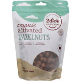 2die4 Live Foods Organic Activated Hazelnuts 300g - Dr Earth - Dried Fruits Nuts & Seeds