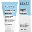 ACURE Incredibly Clear Mattifying Moisturizer 50ml - Dr Earth - Skincare