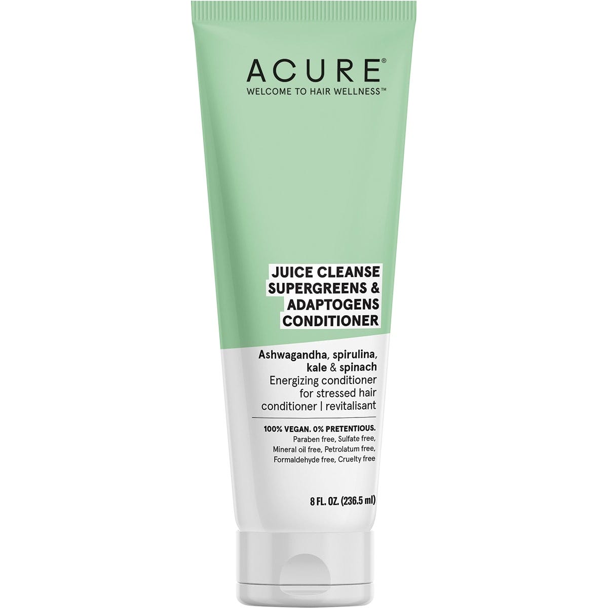 ACURE Juice Cleanse Supergreens & Adaptogens Conditioner 236ml - Dr Earth - Skincare, Hair Care