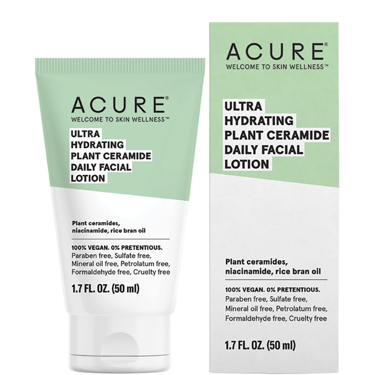ACURE Ultra Hydrating Plant Ceramide Daily Facial Lotion 50ml - Dr Earth - Skincare
