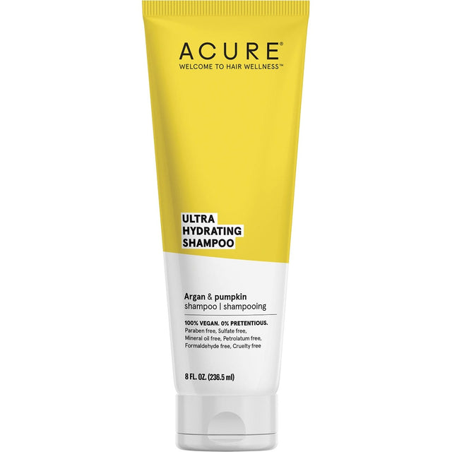 ACURE Ultra Hydrating Shampoo Argan 236.5ml - Dr Earth - Hair Care