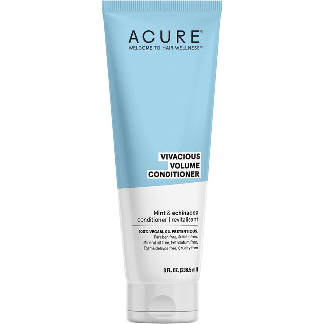 ACURE Vivacious Volume Conditioner Mint 236.5ml - Dr Earth - Hair Care