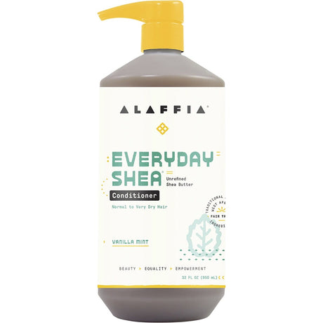 Alaffia Everyday Shea Conditioner Vanilla Mint 950ml - Dr Earth - Hair Care
