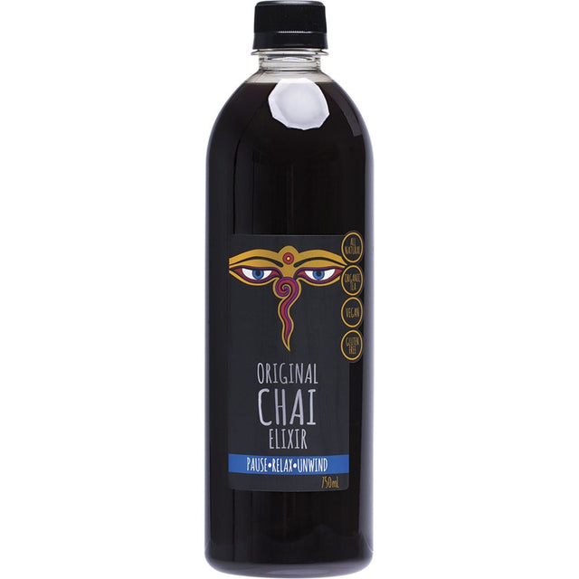 Alchemy Chai Elixir Original 750ml - Dr Earth - Drinks