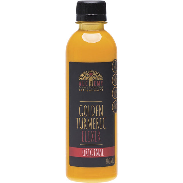 Alchemy Golden Turmeric Elixir 300ml - Dr Earth - Drinks