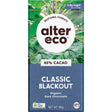 Alter Eco Chocolate Organic Dark Classic Blackout 80g - Dr Earth - Chocolate & Carob