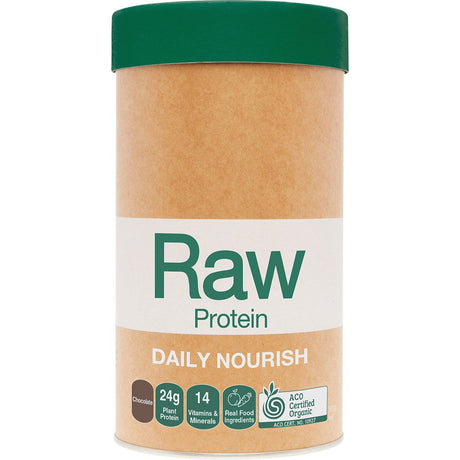 Amazonia Raw Protein Daily Nourish Chocolate 500g - Dr Earth - Nutrition