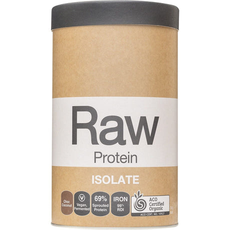 Amazonia Raw Protein Isolate Choc Coconut 1kg - Dr Earth - Nutrition