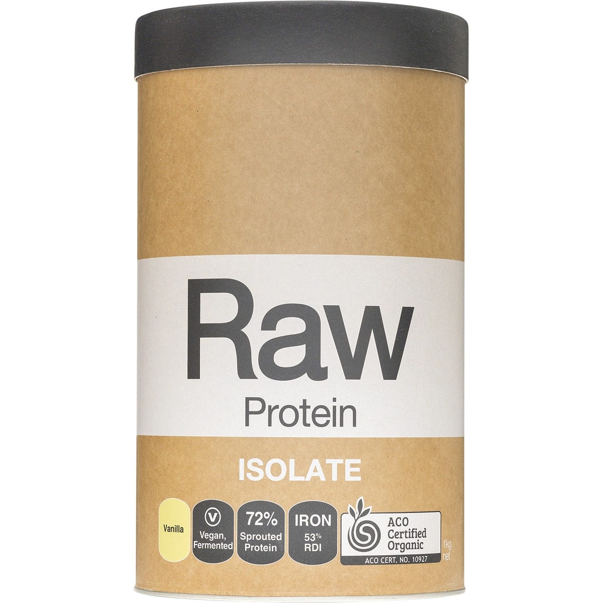 Amazonia Raw Protein Isolate Vanilla 1kg - Dr Earth - Nutrition