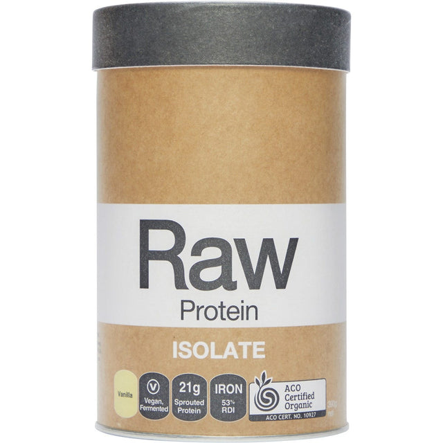 Amazonia Raw Protein Isolate Vanilla 390g - Dr Earth - Nutrition