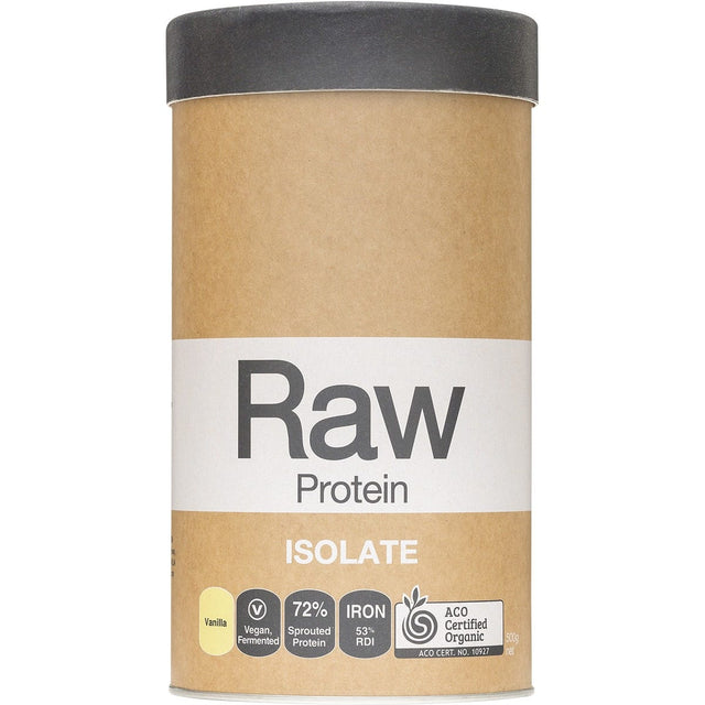 Amazonia Raw Protein Isolate Vanilla 500g - Dr Earth - Nutrition