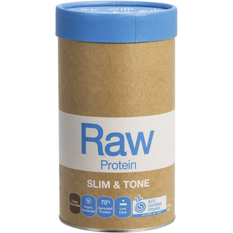 Amazonia Raw Protein Slim & Tone Triple Chocolate 500g - Dr Earth - Weight Management, Nutrition