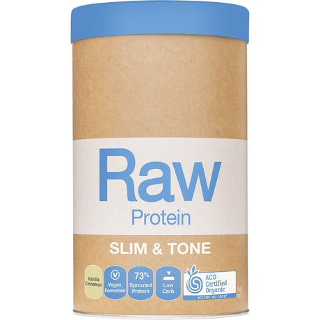 Amazonia Raw Protein Slim & Tone Vanilla Cinnamon 1kg - Dr Earth - Weight Management, Nutrition