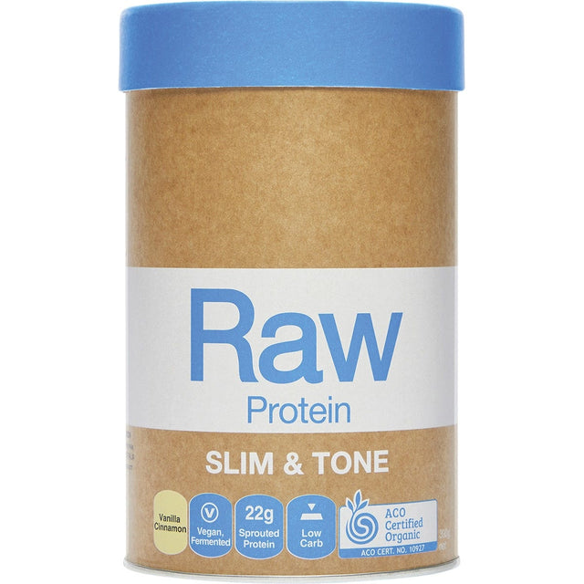 Amazonia Raw Protein Slim & Tone Vanilla Cinnamon 390g - Dr Earth - Weight Management, Nutrition