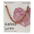 Amber Love Adult's Necklace 100% Baltic Amber Cognac 46cm - Dr Earth - Sleep & Relax