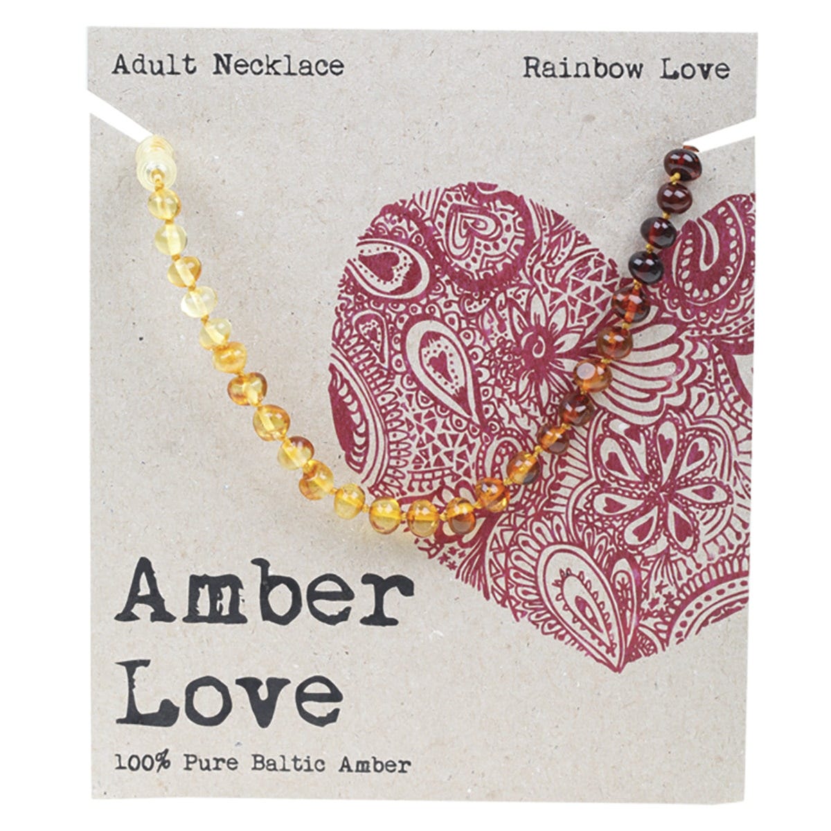 Love amber clearance jewellery