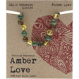 Amber Love Children's Bracelet/Anklet 100% Baltic Amber Forest 14cm - Dr Earth - Baby & Kids