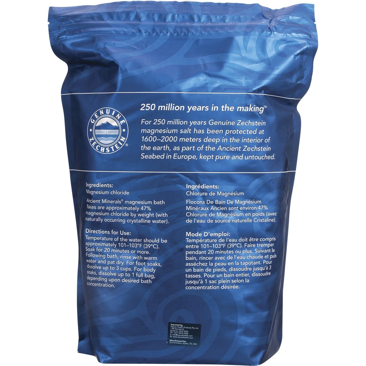 Ancient Minerals Magnesium Flakes 3.6kg - Dr Earth - Bath & Body, Magnesium & Salts