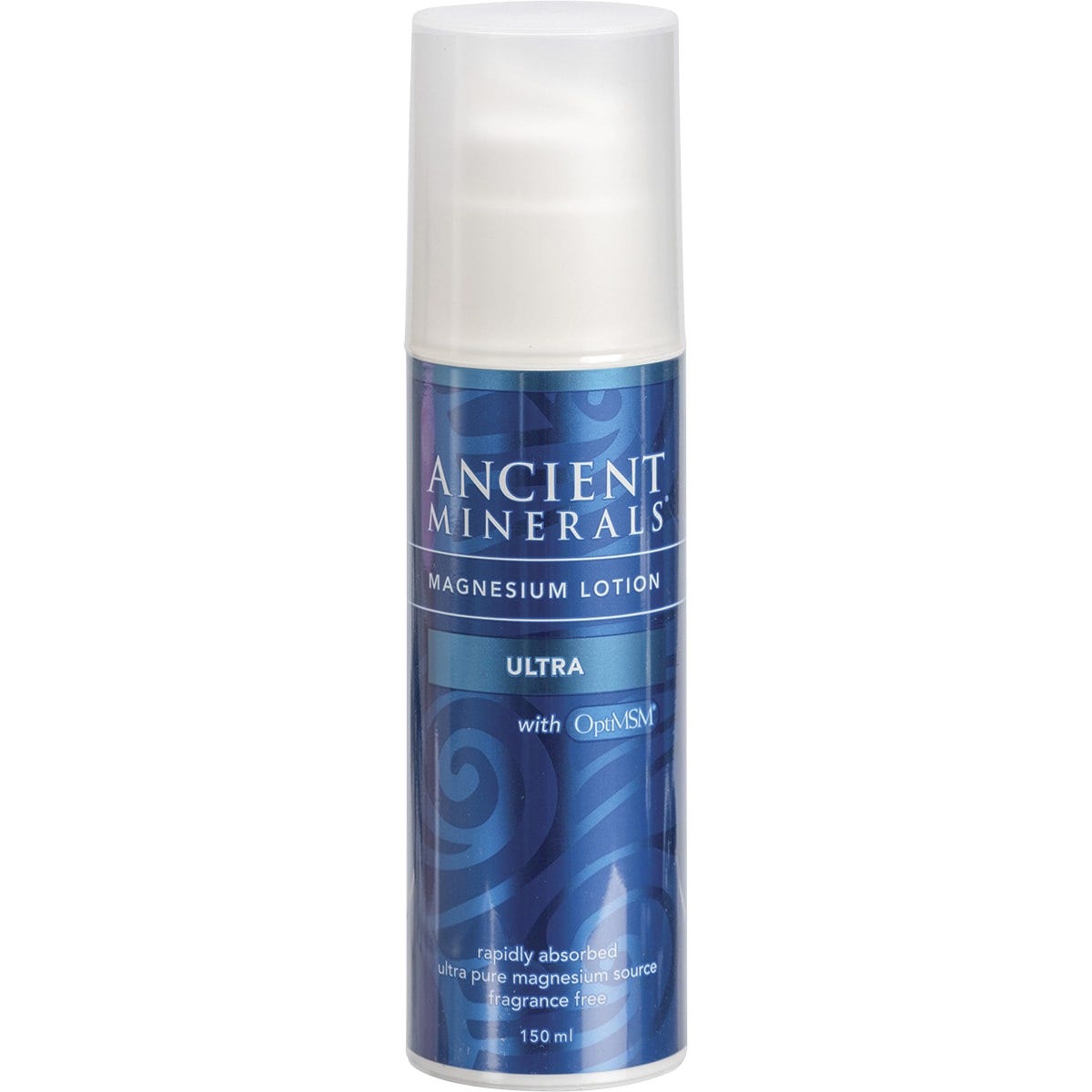 Ancient Minerals Magnesium Lotion (50%) & MSM Ultra 150ml - Dr Earth - Bath & Body, Magnesium & Salts