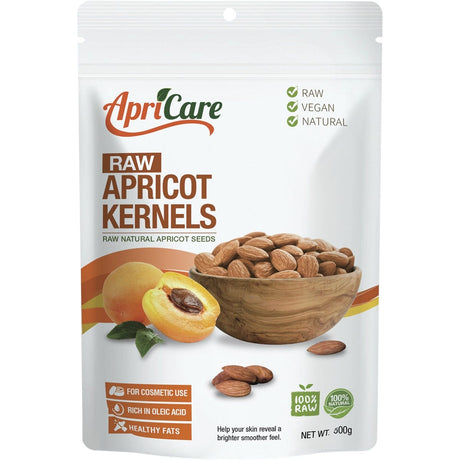 Apricare Apricot Kernels Raw 500g - Dr Earth - Bath & Body