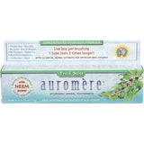 Auromere Toothpaste Ayurvedic Fresh Mint Fluoride Free 117g - Dr Earth - Oral Care