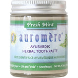 Auromere Toothpaste Ayurvedic Fresh Mint Toothpaste in a Jar 117g - Dr Earth - Oral Care
